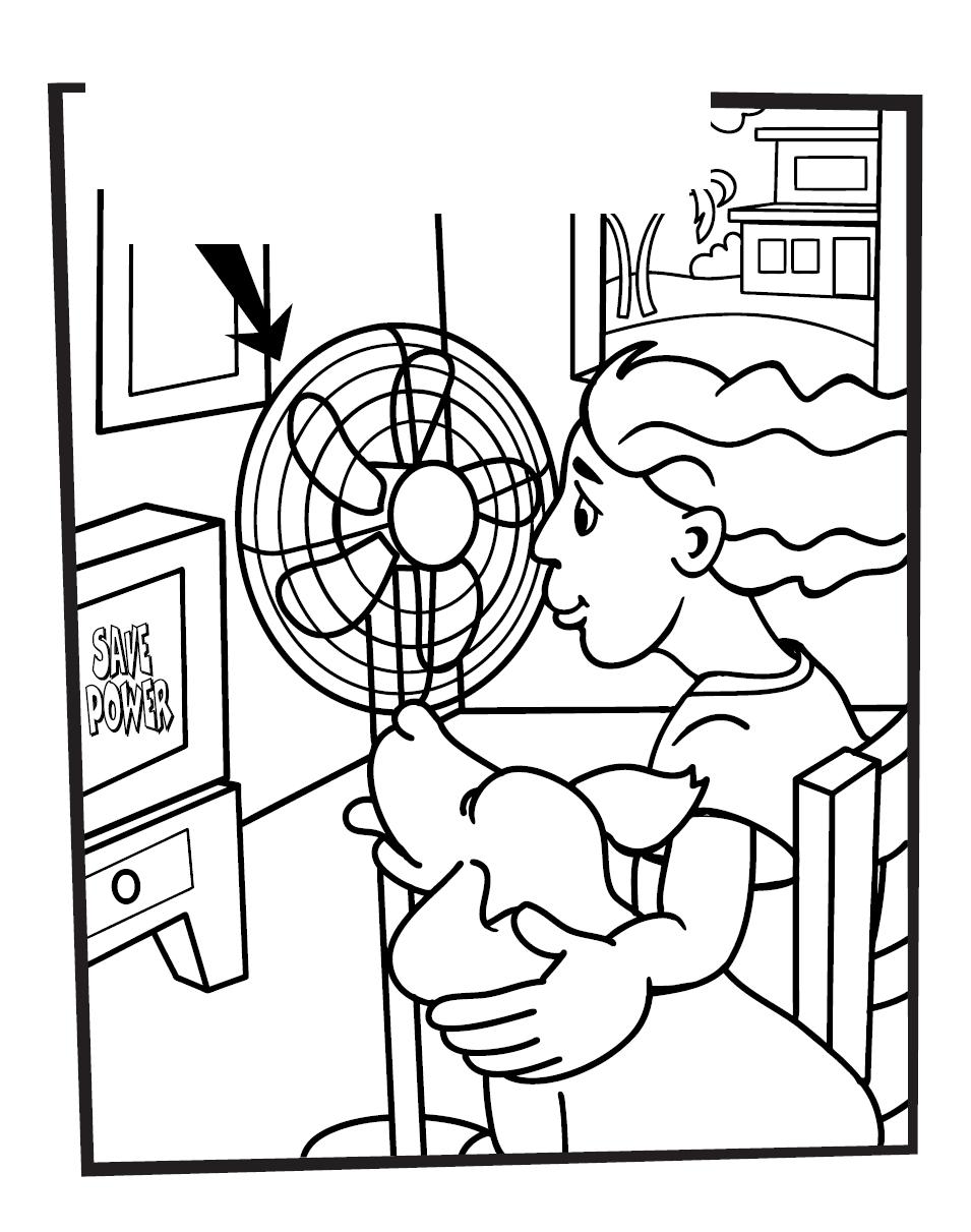 Energia, oszczędzanie, ekoźródła kolorowanki